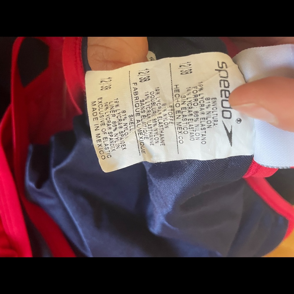 Red Lifeguard Speedo - Picture 5 of 8
